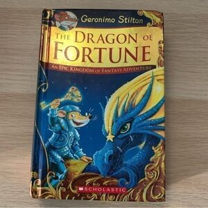 Geronimo Stilton The Dragon of Fortune Hardcover  Book